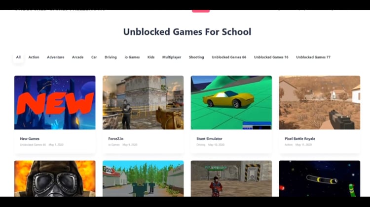 Unblocked Games For School (FreezeNova Games and Jul Games) on Vimeo